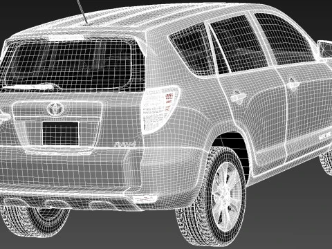 Toyota RAV4 EV 2013 3D Model