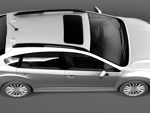 Subaru Impreza 5-door 2013 3D Model