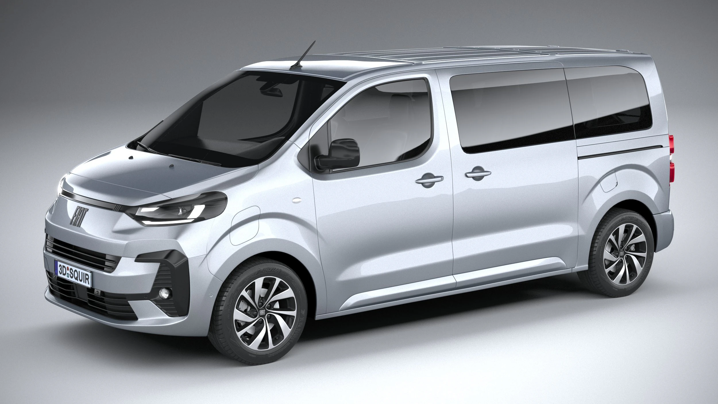 Fiat Ulisse L2 2025 Modello 3D .c4d .max .obj .3ds .fbx .stl .blend 