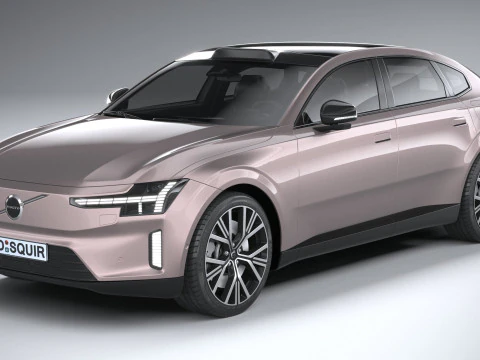 Volvo ES90 2026 3D Model