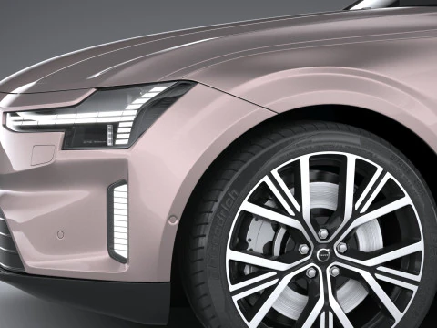 Volvo ES90 2026 3D Model