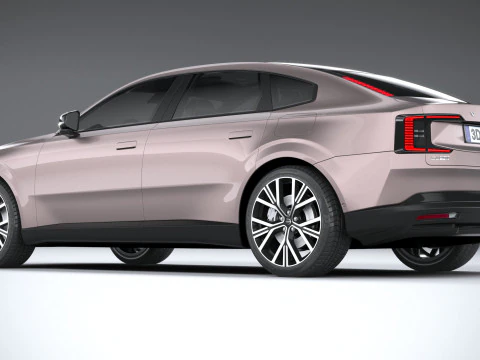 Volvo ES90 2026 3D Model