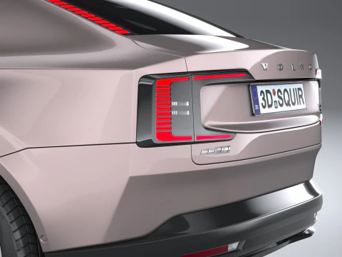 Volvo ES90 2026 3D Model