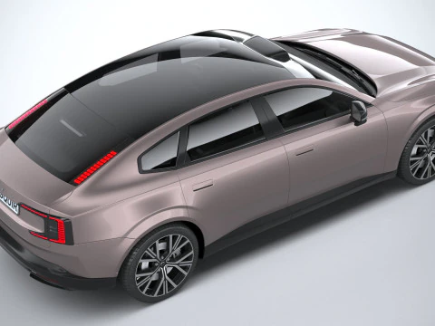 Volvo ES90 2026 3D Model