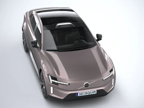 Volvo ES90 2026 3D Model