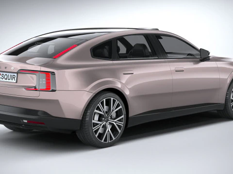 Volvo ES90 2026 3D Model