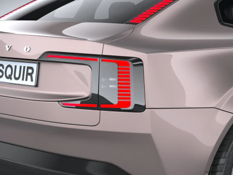 Volvo ES90 2026 3D Model