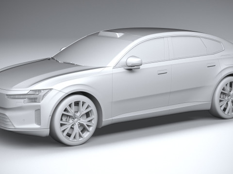 Volvo ES90 2026 Modelo 3D