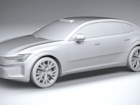 Volvo ES90 2026 3D Model
