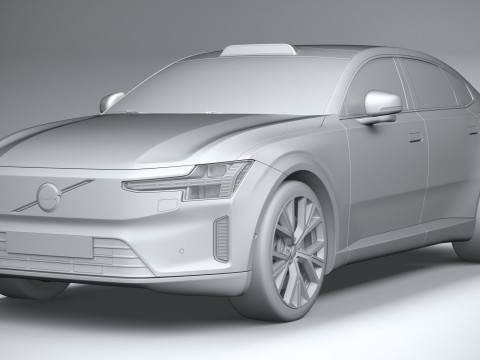 Volvo ES90 2026 Modelo 3D