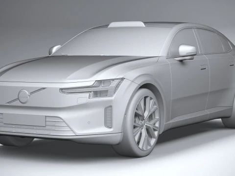Volvo ES90 2026 3D Model