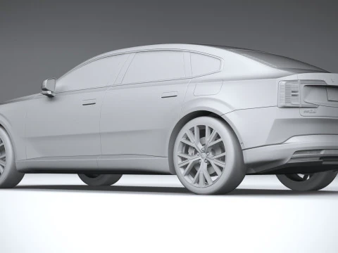 Volvo ES90 2026 3D Model