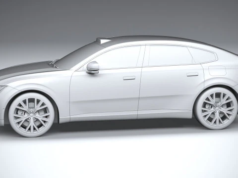 Volvo ES90 2026 3D Model