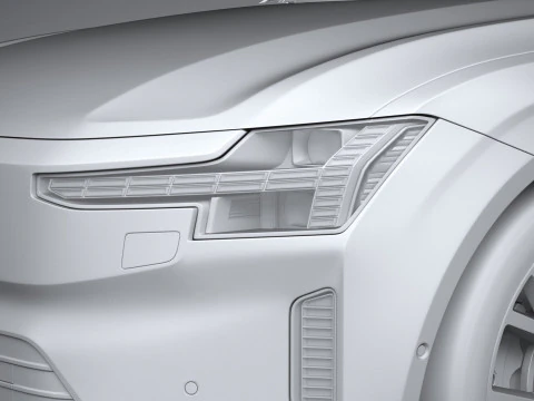 Volvo ES90 2026 3D Model
