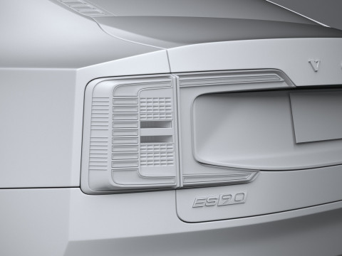 Volvo ES90 2026 Modelo 3D