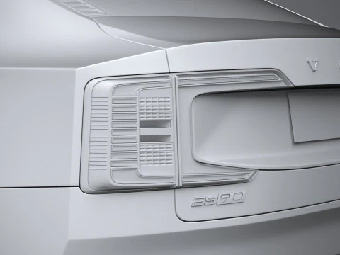 Volvo ES90 2026 3D Model