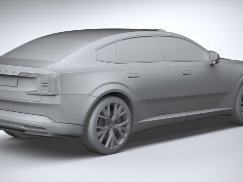 Volvo ES90 2026 Modelo 3D