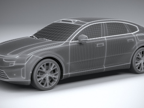 Volvo ES90 2026 Modelo 3D