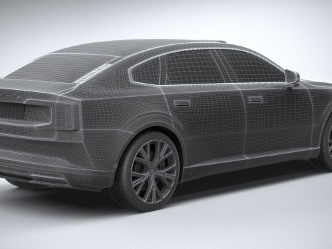 Volvo ES90 2026 Modelo 3D