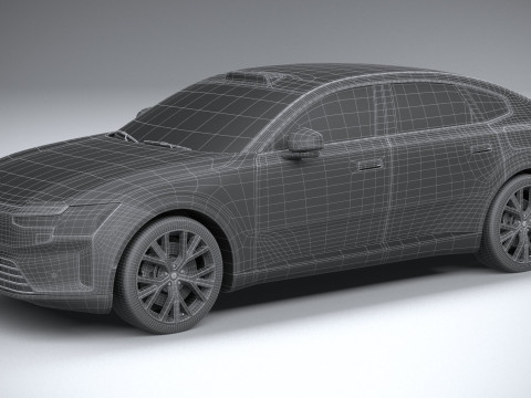Volvo ES90 2026 Modelo 3D