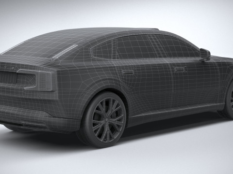 Volvo ES90 2026 Modelo 3D