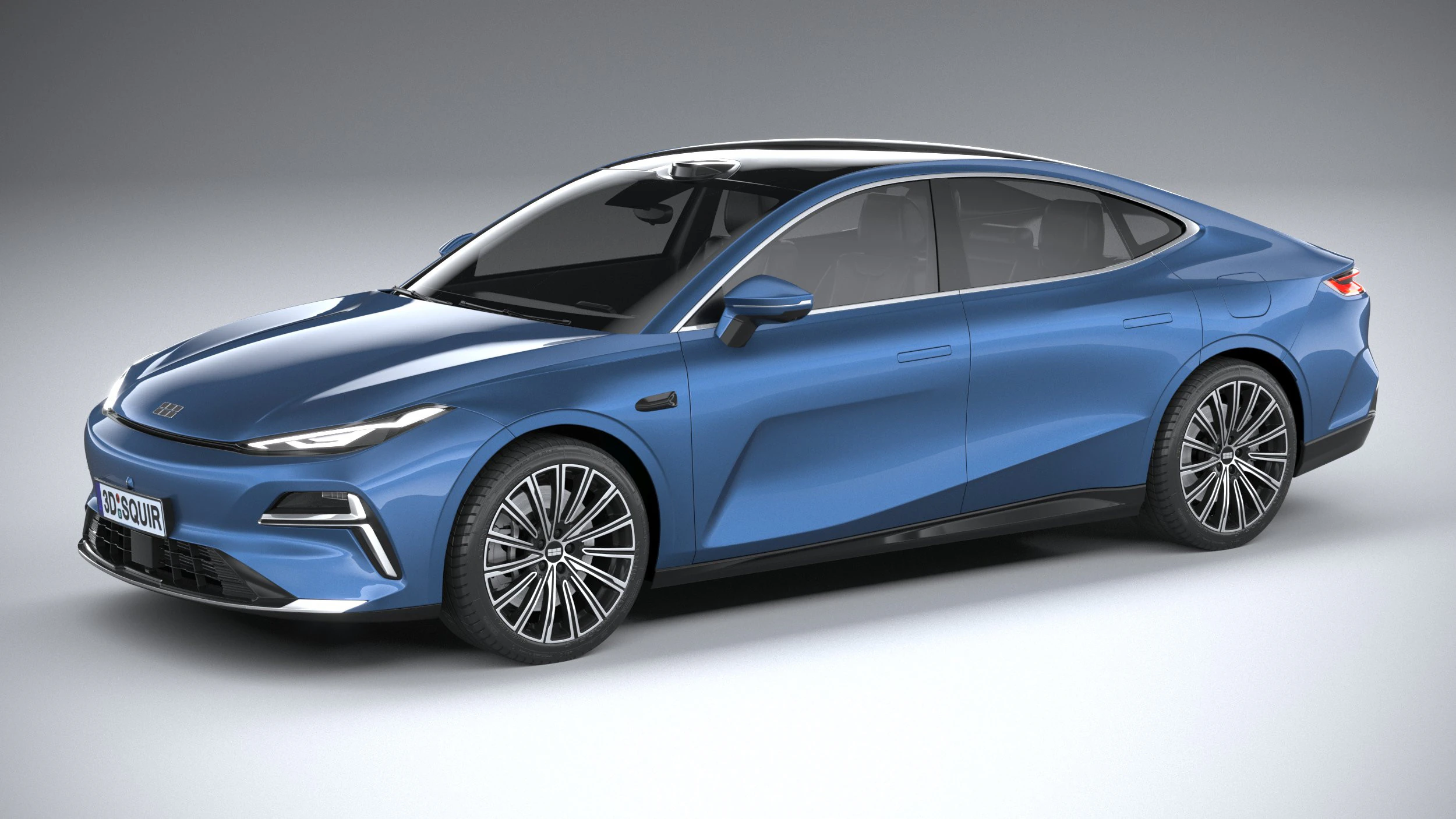 Geely Galaxy Starshine 8 EM 2026 3D Model .c4d .max .obj .3ds .fbx .stl .blend 