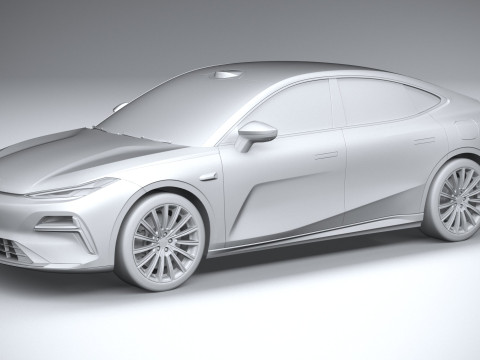 Geely Galaxy Starshine 8 EM 2026 Modello 3D