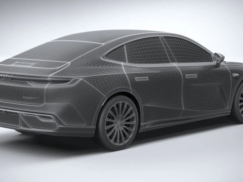 Geely Galaxy Starshine 8 EM 2026 3D Model