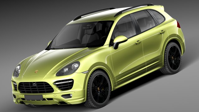 Porsche Cayenne GTS 2013 Modèle 3D .c4d .max .obj .3ds .fbx .stl .blend 