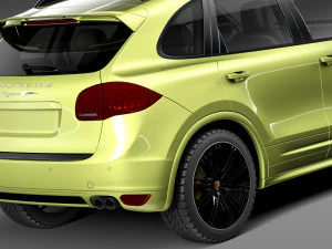 Porsche Cayenne GTS 2013 3D Model