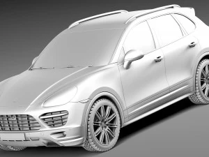 Porsche Cayenne GTS 2013 3D Model