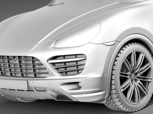 Porsche Cayenne GTS 2013 3D Model
