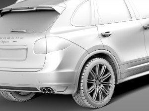Porsche Cayenne GTS 2013 Modèle 3D