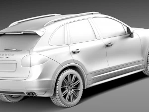 Porsche Cayenne GTS 2013 3D Model