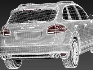 Porsche Cayenne GTS 2013 Modèle 3D