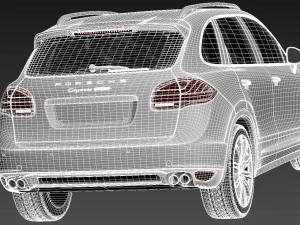Porsche Cayenne GTS 2013 3D Model