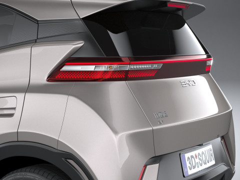 BYD Dolphin Mini 2025 Modèle 3D