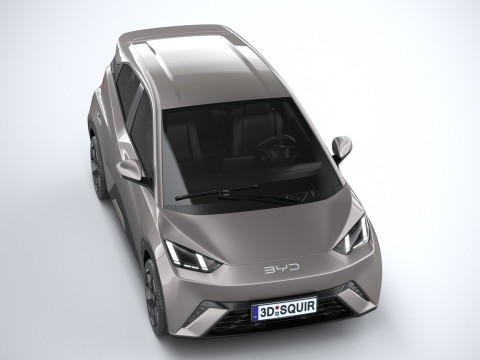 BYD Dolphin Mini 2025 Modèle 3D