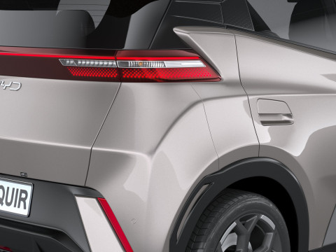 BYD Dolphin Mini 2025 Modèle 3D
