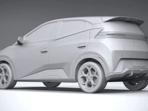 BYD Delfin Mini 2025 Model 3D