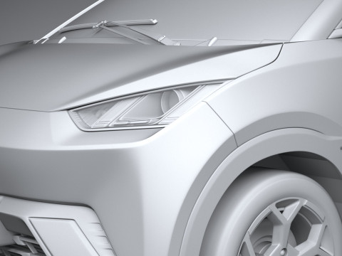 BYD Dolphin Mini 2025 Modèle 3D