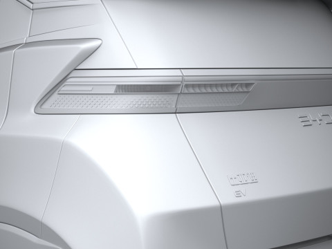 BYD Dolphin Mini 2025 Modèle 3D
