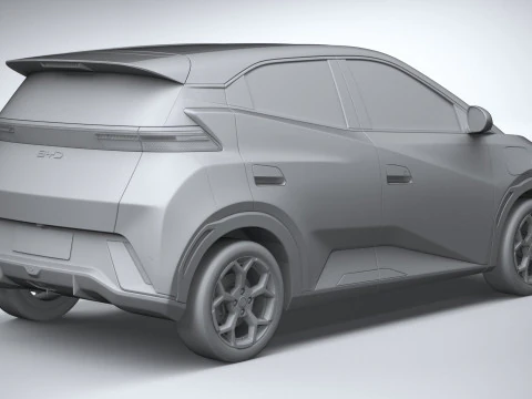 BYD Delfin Mini 2025 Model 3D