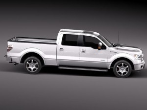 F-150 Crew Cab 2013 Model 3D