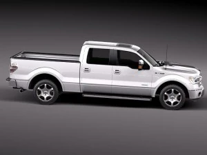 F-150 Crew Cab 2013 3D Model