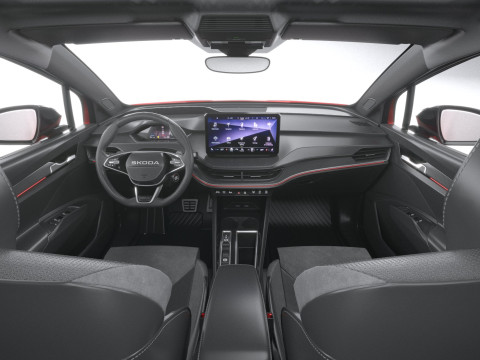 Skoda Enyaq Coupe with Interior 2025 3D Model
