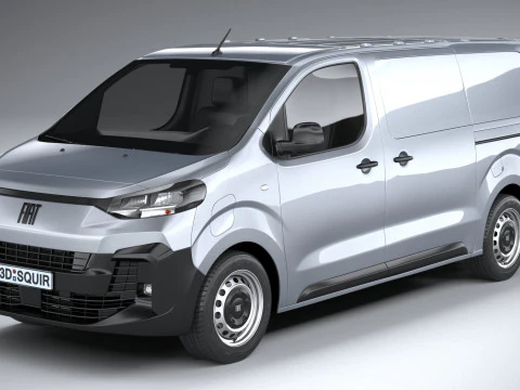 Fiat Scudo L3 2024 3D Model