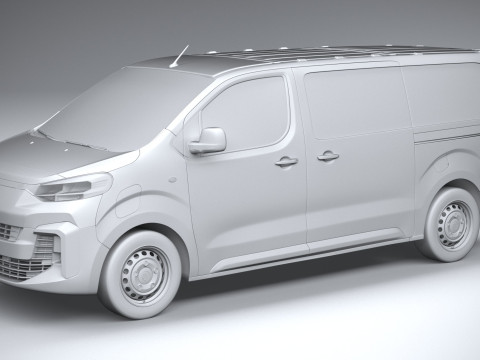 Fiat Scudo L3 2024 3D Model