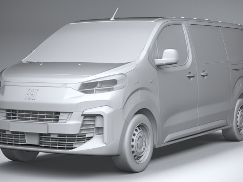 Fiat Scudo L3 2024 3D Model