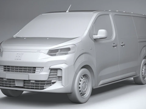 Fiat Scudo L3 2024 3D Model